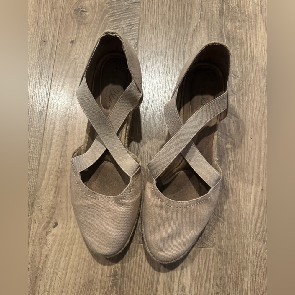 Abella Tan Ballet Wedge